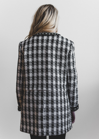 Alice + Olivia Deon Convertible Tweed Jacket