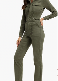 Good American Fit for Success Long Sleeve Jumpsuit