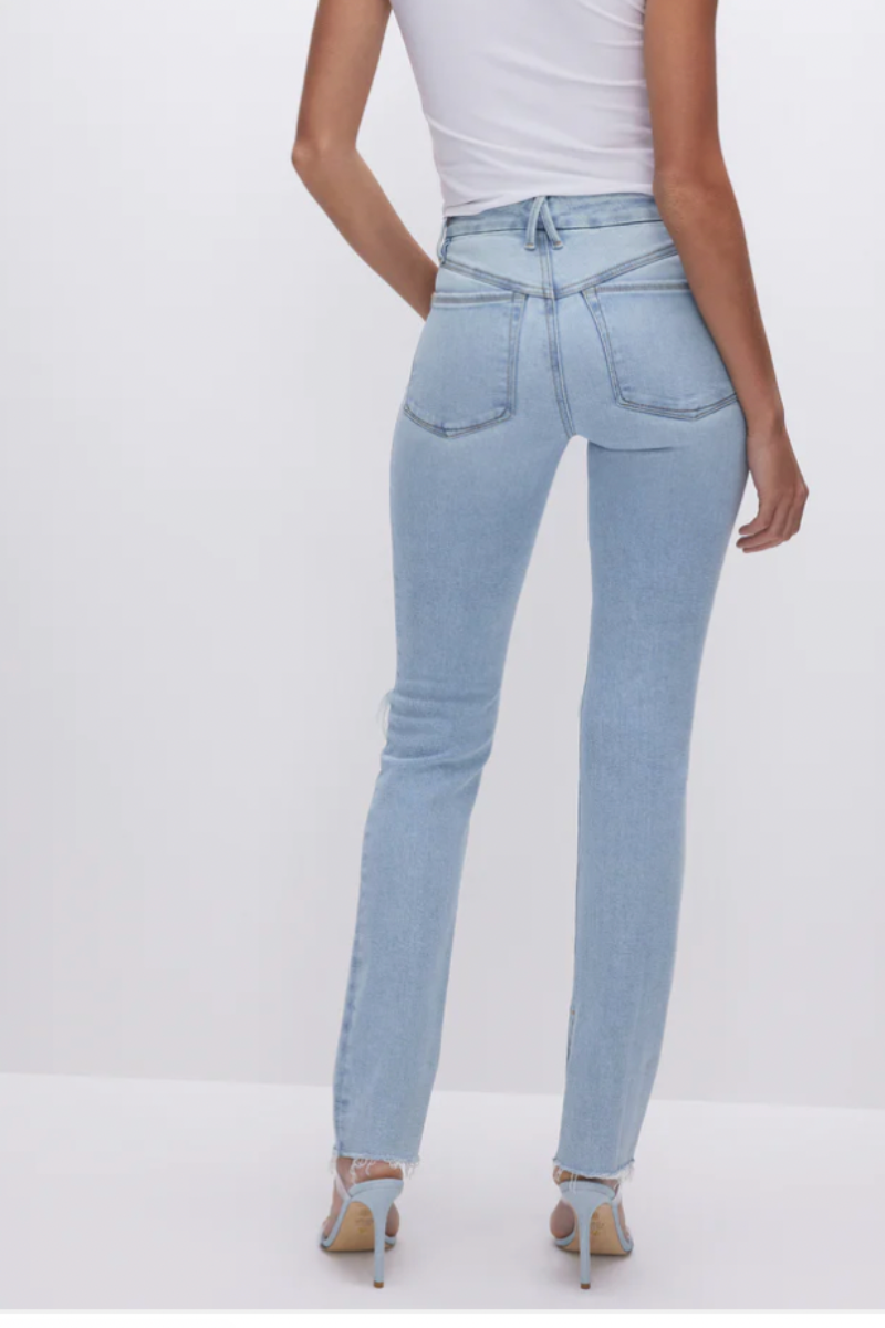 Good American Good Classic Stacked Jean