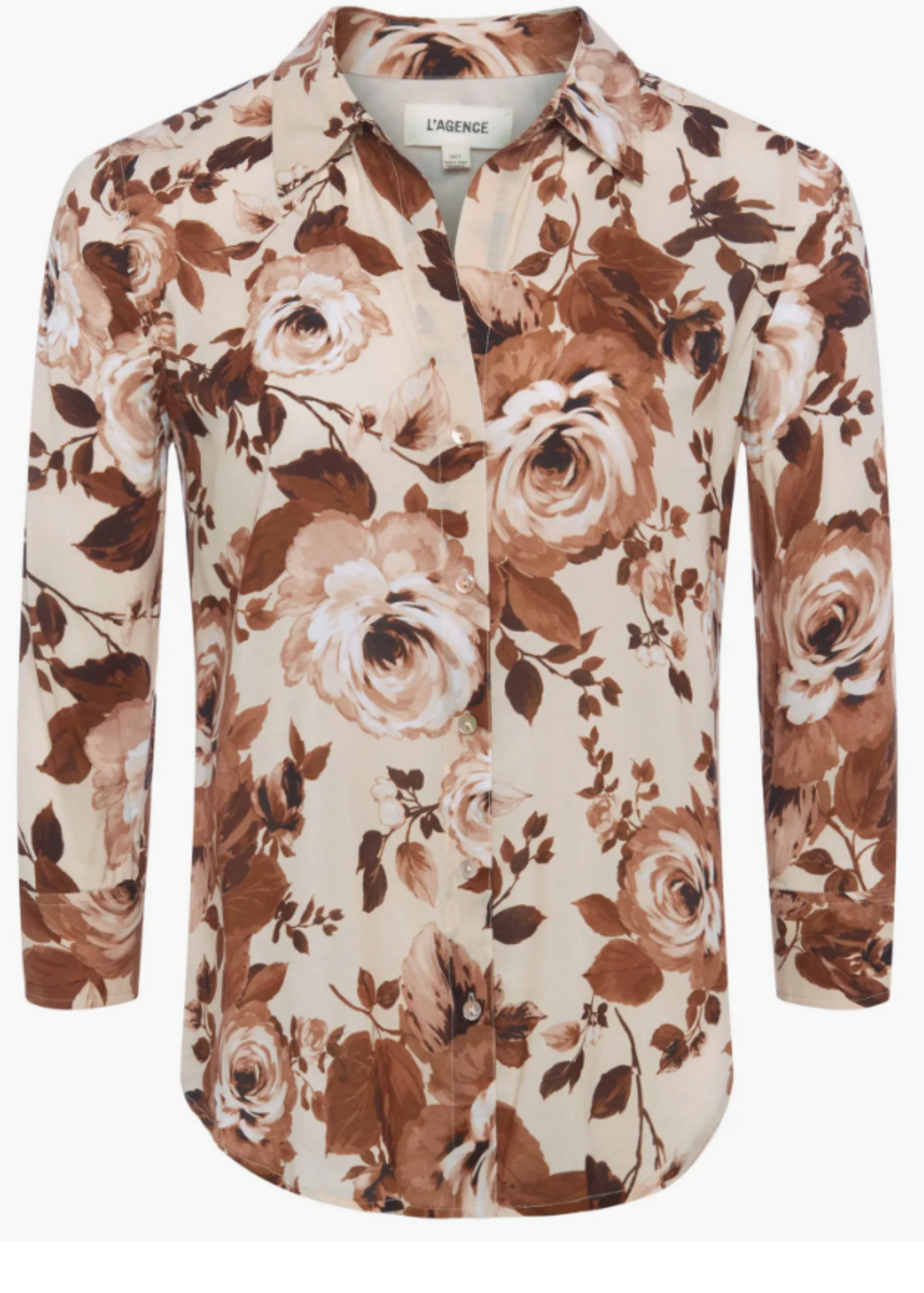 L'Agence Camille Floral Print Blouse