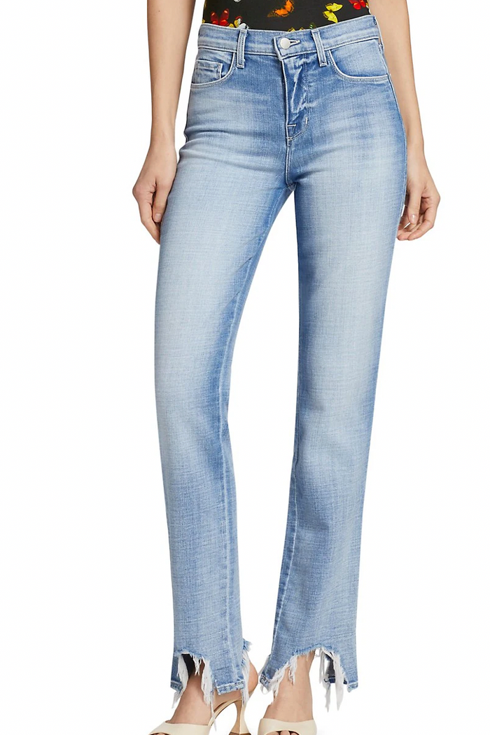 L'Agence Harmon High-Rise Slim Jeans