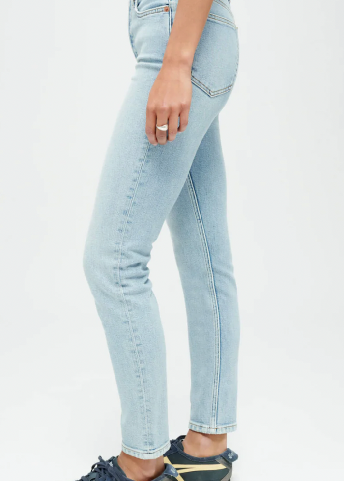 RE/DONE Comfort Stretch High Rise Ankle Crop