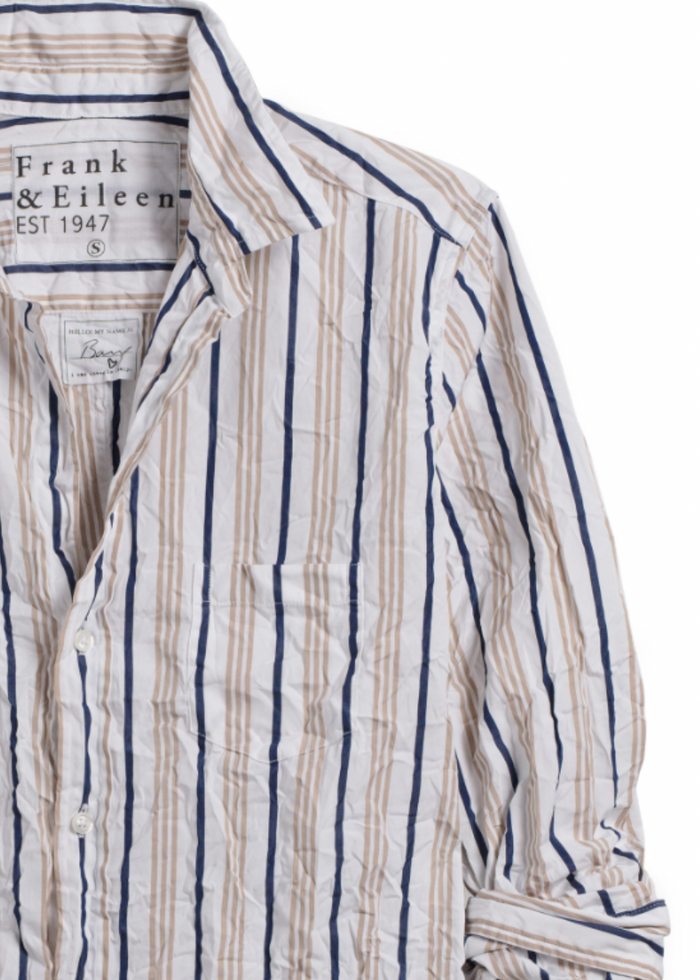 Frank & Eileen BARRY Tailored Button-Up Shirt