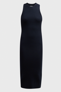 Grey/Ven Gisele Ribbed Bodycon Midi Dress
