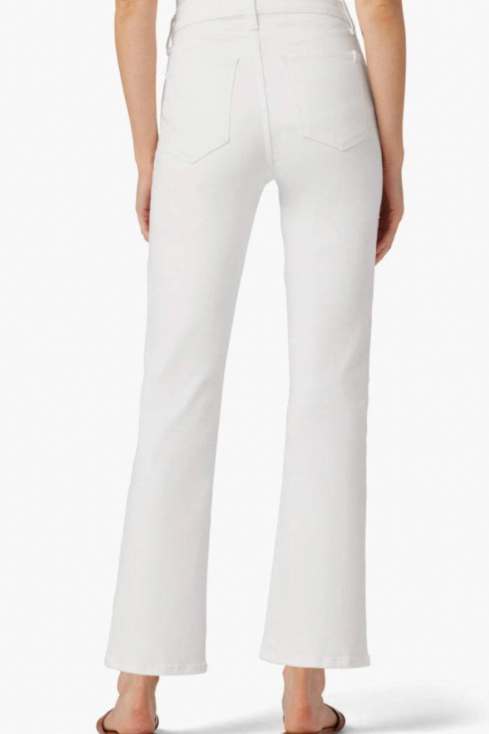 Joe's Jeans The Callie High Rise Ankle Bootcut Jeans In White