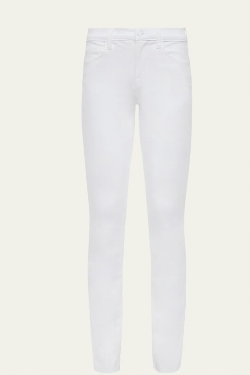 L'AGENCE Draya High Rise Slim Straight Jeans