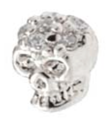 Cz Mini Skull Earrings CZE1 MINI SKULL - AshleyCole Boutique