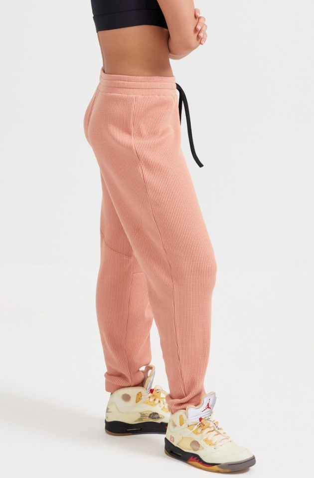 Rebound Trackpant in Peach - AshleyCole Boutique