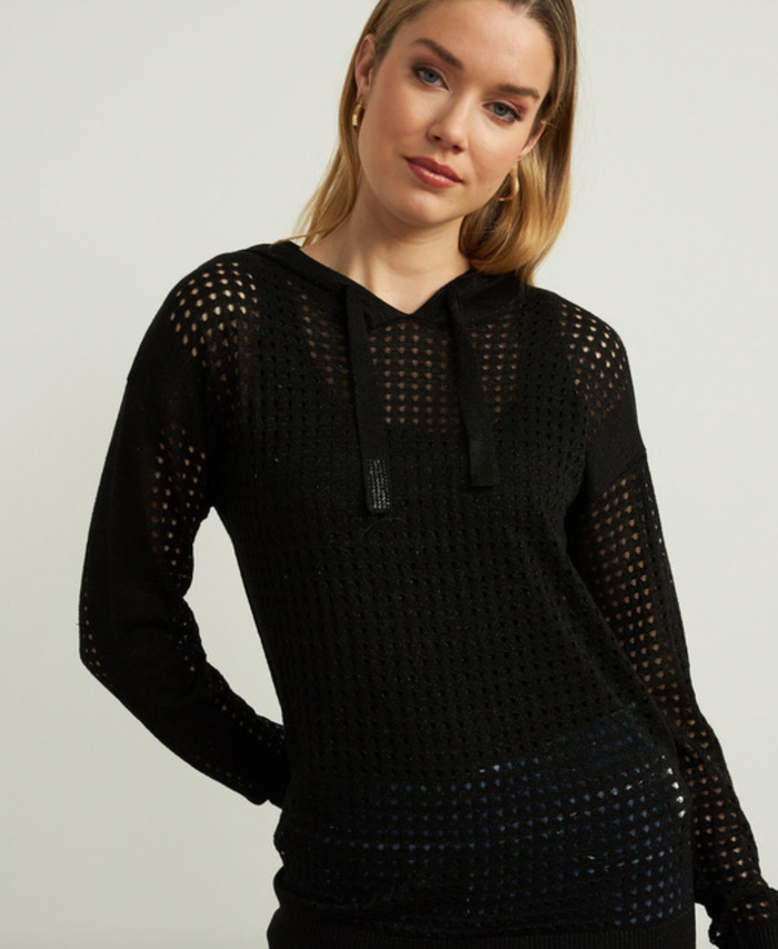 Perforated Sweater Style 212906 - AshleyCole Boutique