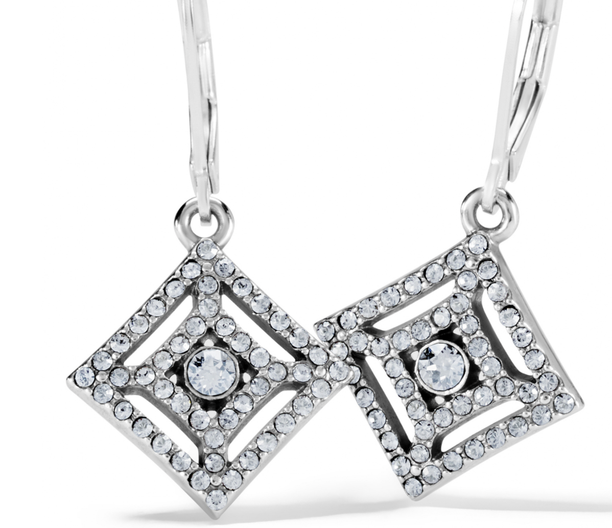 Illumina Diamond Leverback Earrings - AshleyCole Boutique