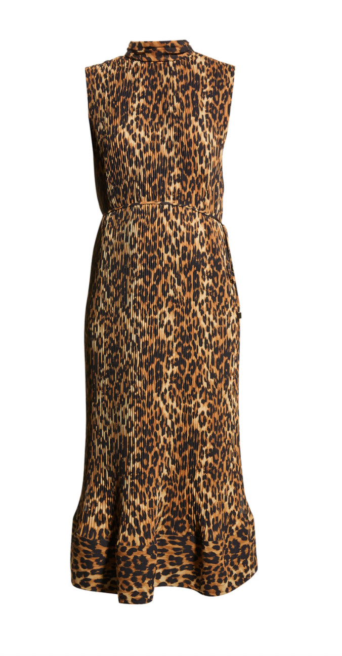 Milly Meina Pleated Dress - AshleyCole Boutique