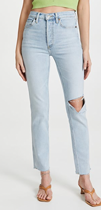 80s Slim Straight Jeans - AshleyCole Boutique