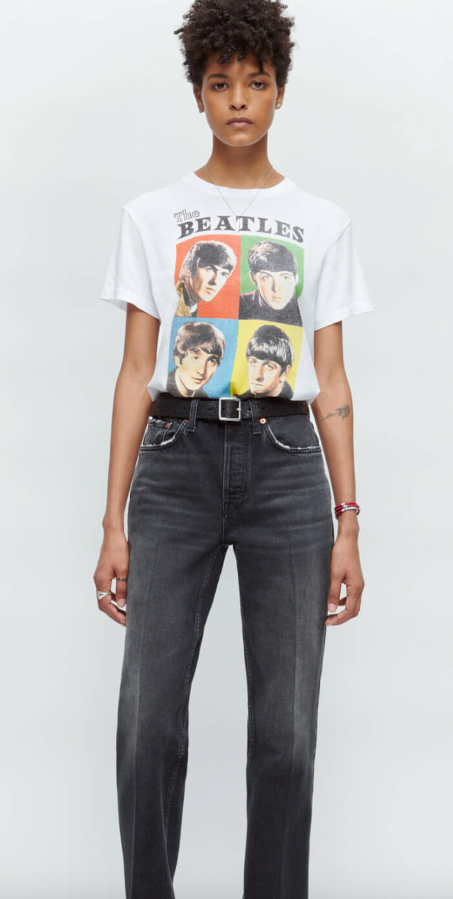 70s Loose "The Beatles" Tee - AshleyCole Boutique