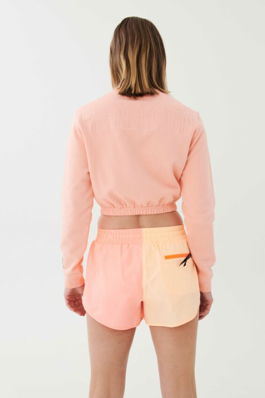Clubhouse Sweater in Soft Coral - AshleyCole Boutique