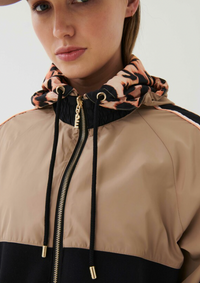 Man Down Jacket in Taupe - AshleyCole Boutique