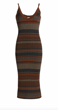 L'AGENCE Sandi Striped Knit Dress - AshleyCole Boutique