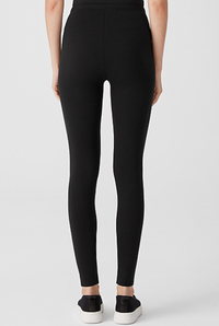 Eileen Fisher SLIM FIT, ANKLE LENGTH COZY BRUSHED TERRY LEGGINGS - AshleyCole Boutique