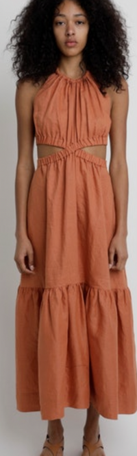 A.L.C Whitney Cotton Midi Dress