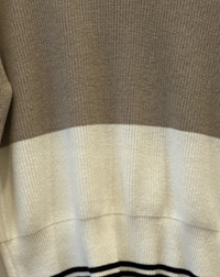 White + Warren  Cotton Silk Ribbed Sweatshirt