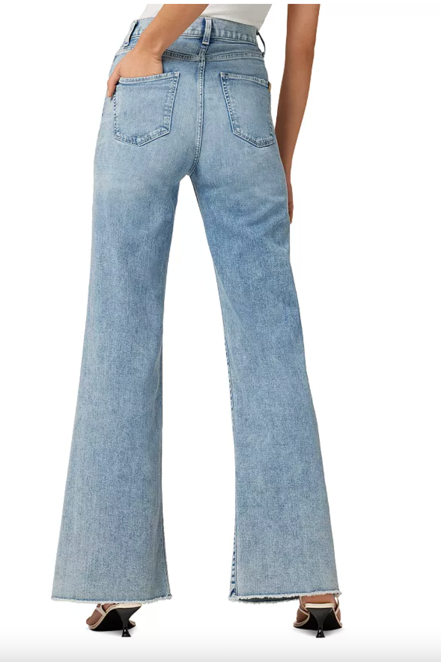 Joe's Jeans The Goldie High Rise Long Wide Leg Jeans in Soulmates