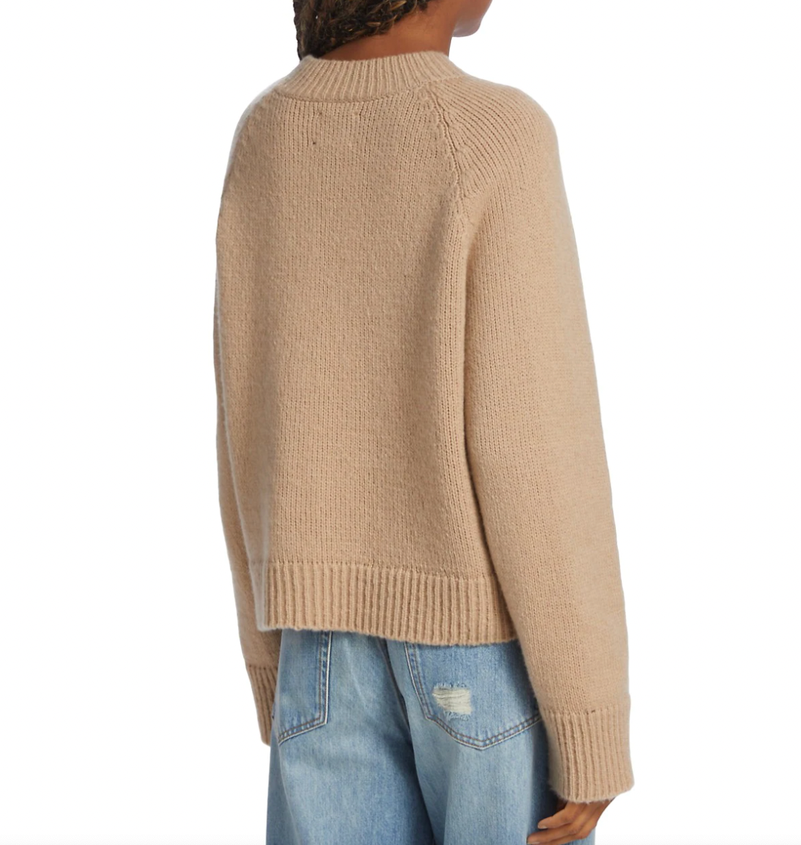 ANINE BING Kendrick Wool-Blend University Sweater