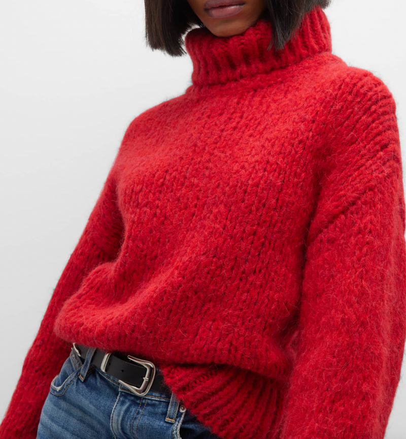 RE/DONE 90s Oversized Turtleneck Sweater