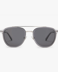Camden Smoke Crystal Grey Polarized Sunglasses - AshleyCole Boutique