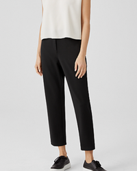 FLEX PONTE SLOUCHY ANKLE PANT EASY FIT, ANKLE LENGTH - AshleyCole Boutique