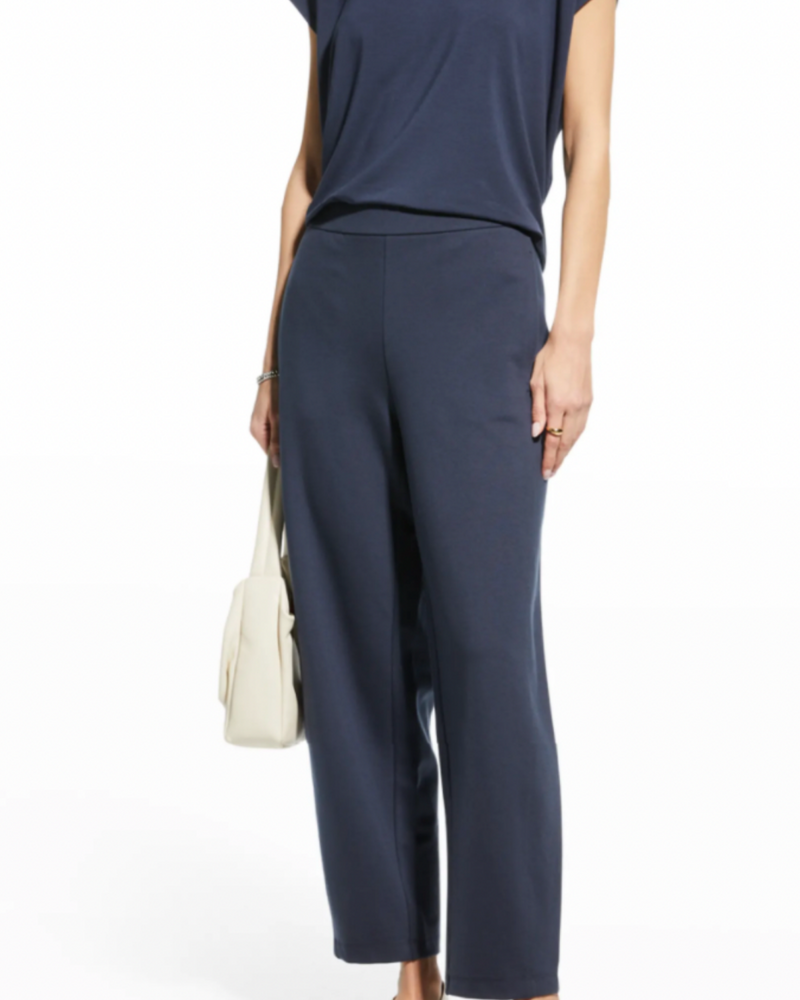 Eileen Fisher Stretch Ponte Lantern Ankle Pants