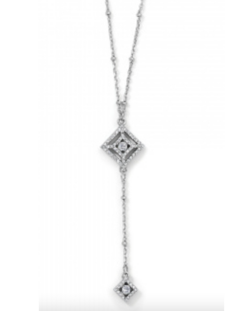 Illumina Diamond Y Necklace - AshleyCole Boutique