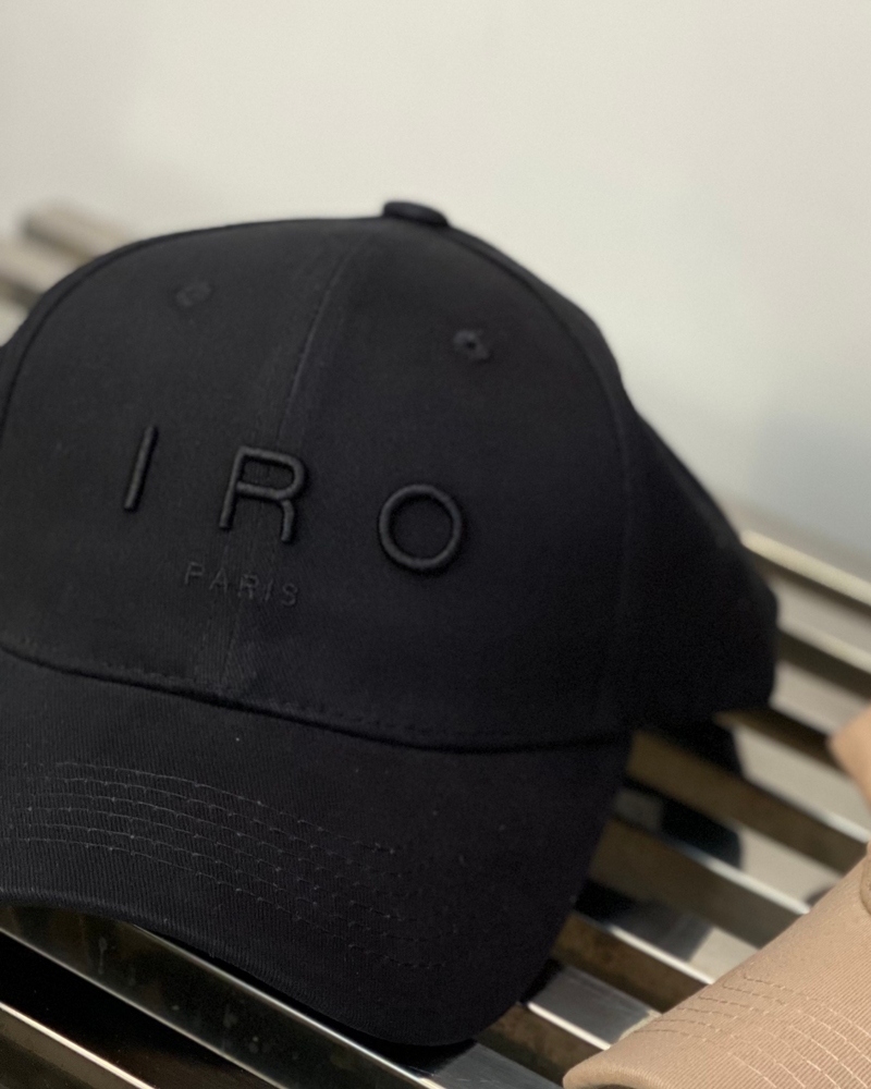 IRO BASEBALL CAP BLACK - AshleyCole Boutique