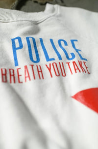 MADEWORN THE POLICE EVERY BREATH YOU TAKE SHRUNKEN SWEATSHIRT - AshleyCole Boutique