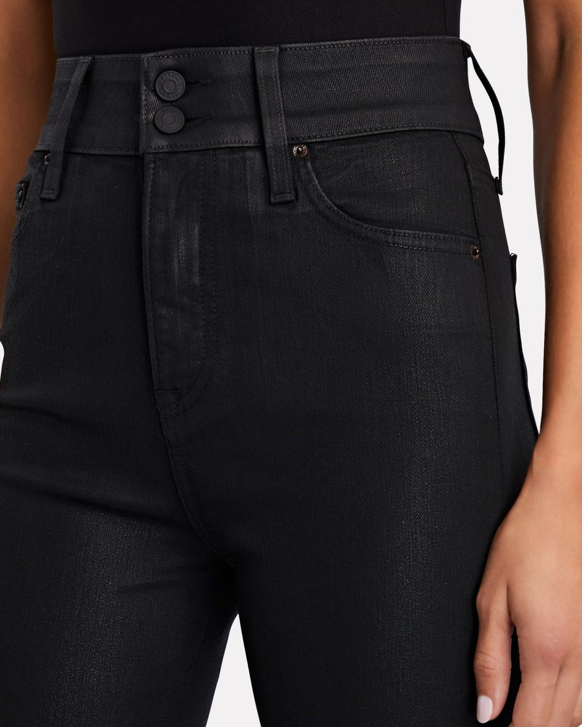 Oriana High-Rise Skinny Jeans -GOT AWAY - AshleyCole Boutique