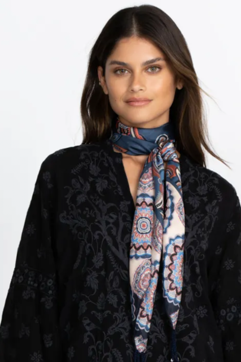 Johnny Was Fall Paisley Scarf