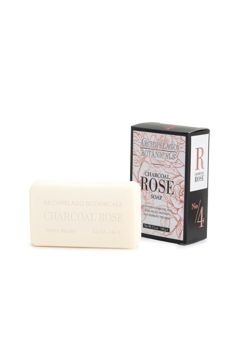 Charcoal Rose All Natural Bar Soap