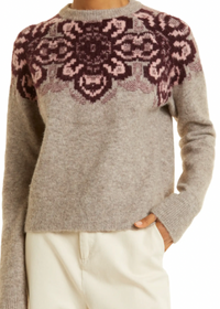 ATM Pattern Crewneck Sweater
