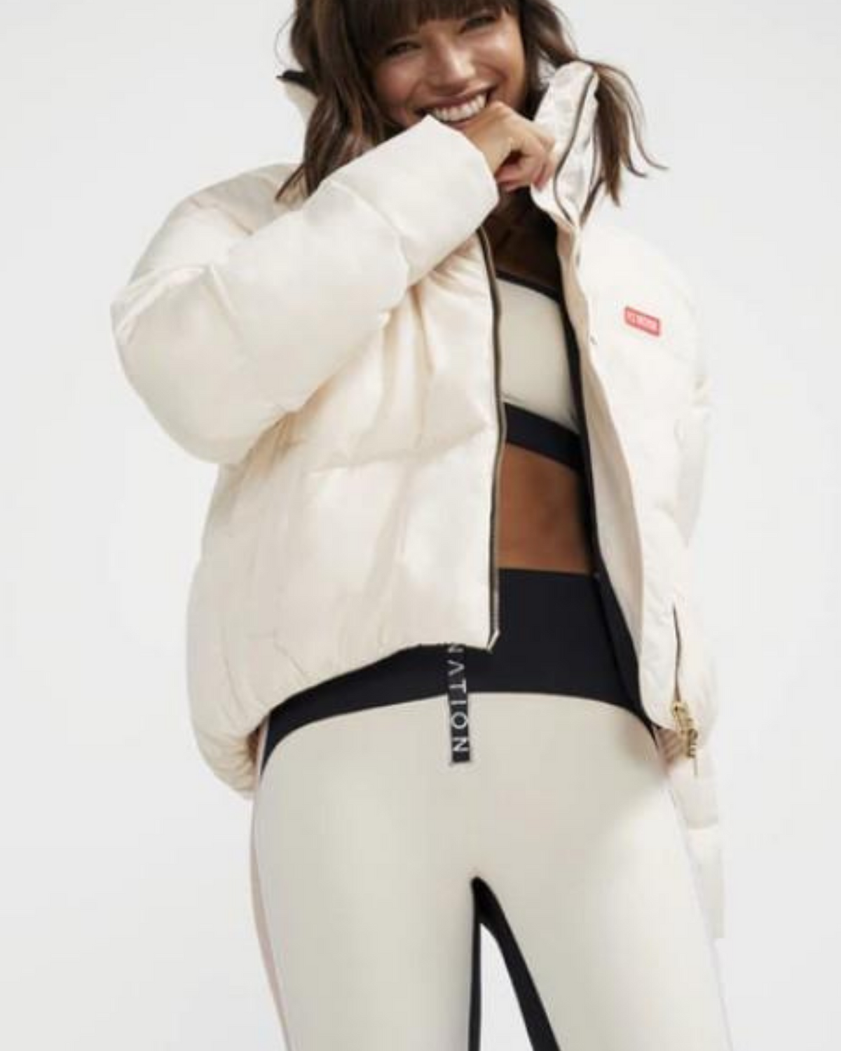 In Swing Cropped Puffer Jacket - AshleyCole Boutique