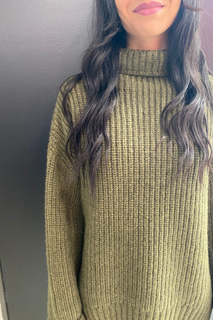 Anine Bing Sydney Sweater  Green