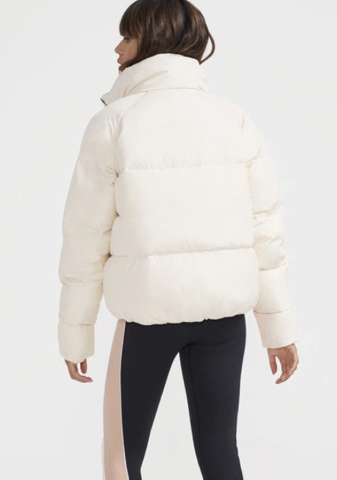 In Swing Cropped Puffer Jacket - AshleyCole Boutique